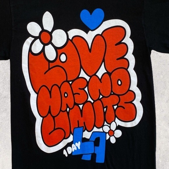 Love Has No Limits Black Tee - Unisex Tee - Small - Picture 2 of 4